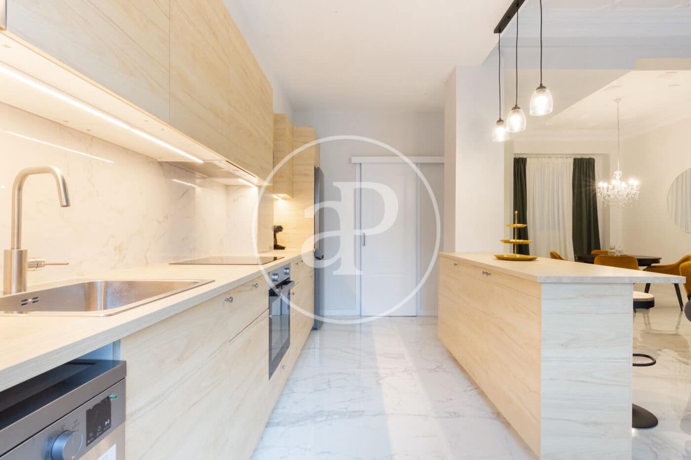 3 soverom Leilighet til leie i Valencia by - € 2 500 (Ref: 9000064)