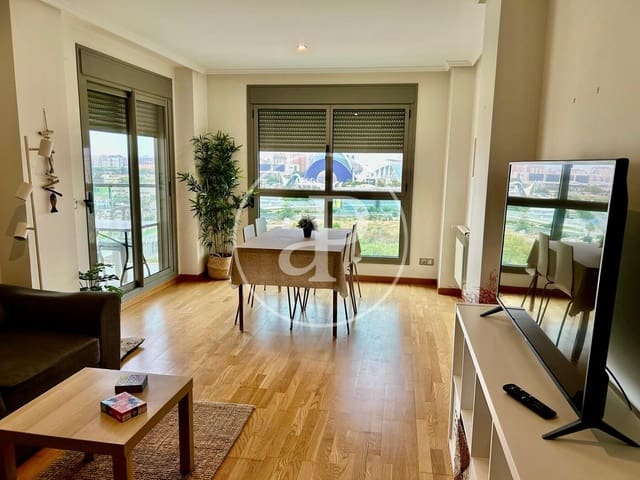 3 soveværelse Lejlighed til leje i La Punta, Valencia by med swimmingpool - € 2.000 (Ref: 9001760)