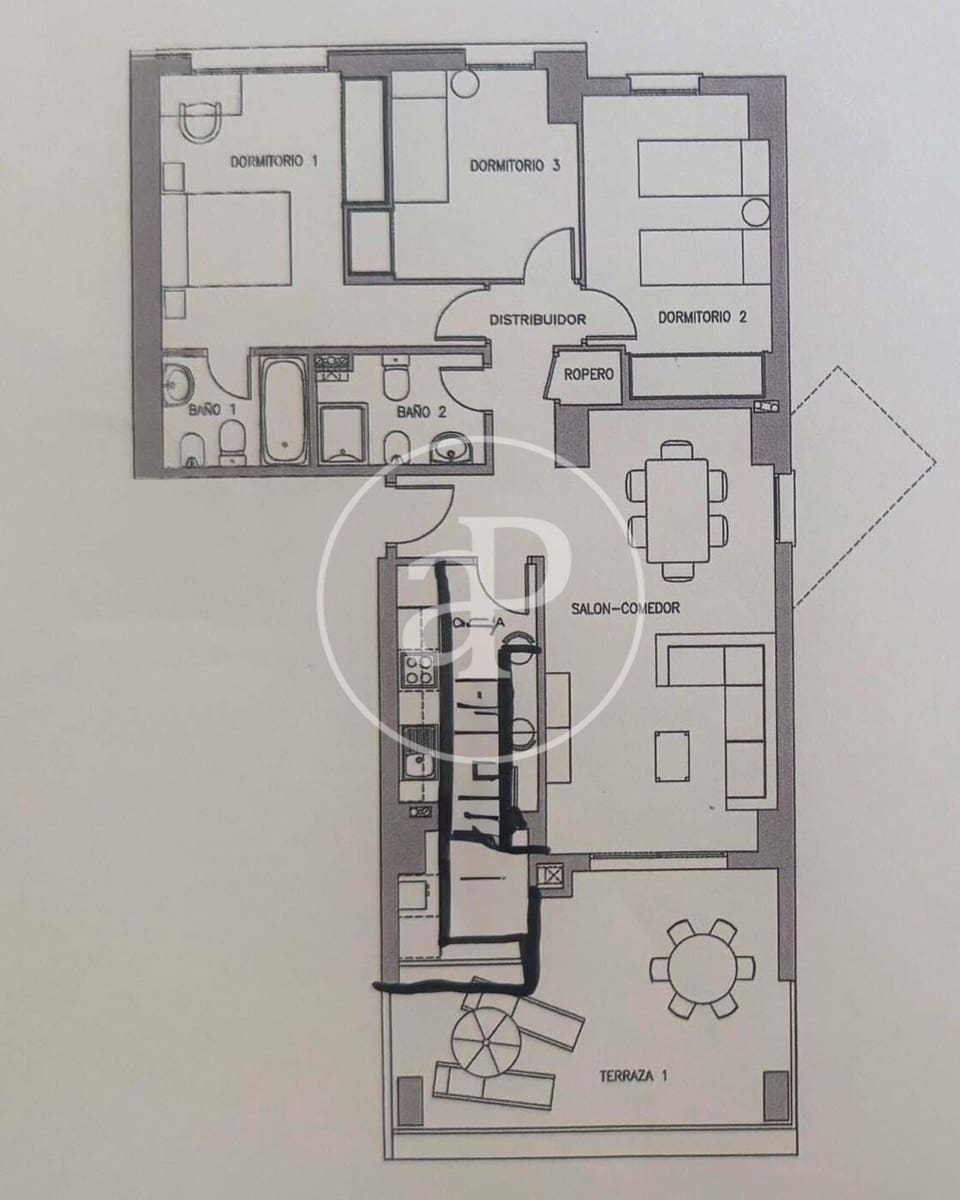 3 camera da letto Appartamento in vendita in La Villajoyosa / Vila Joiosa con piscina - 328.000 € (Rif: 9001774)