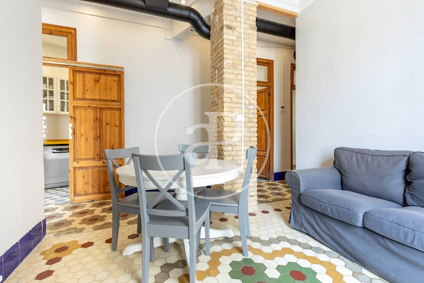 4 slaapkamer Appartement te huur in Valencia stad - € 2.000 (Ref: 9003077)