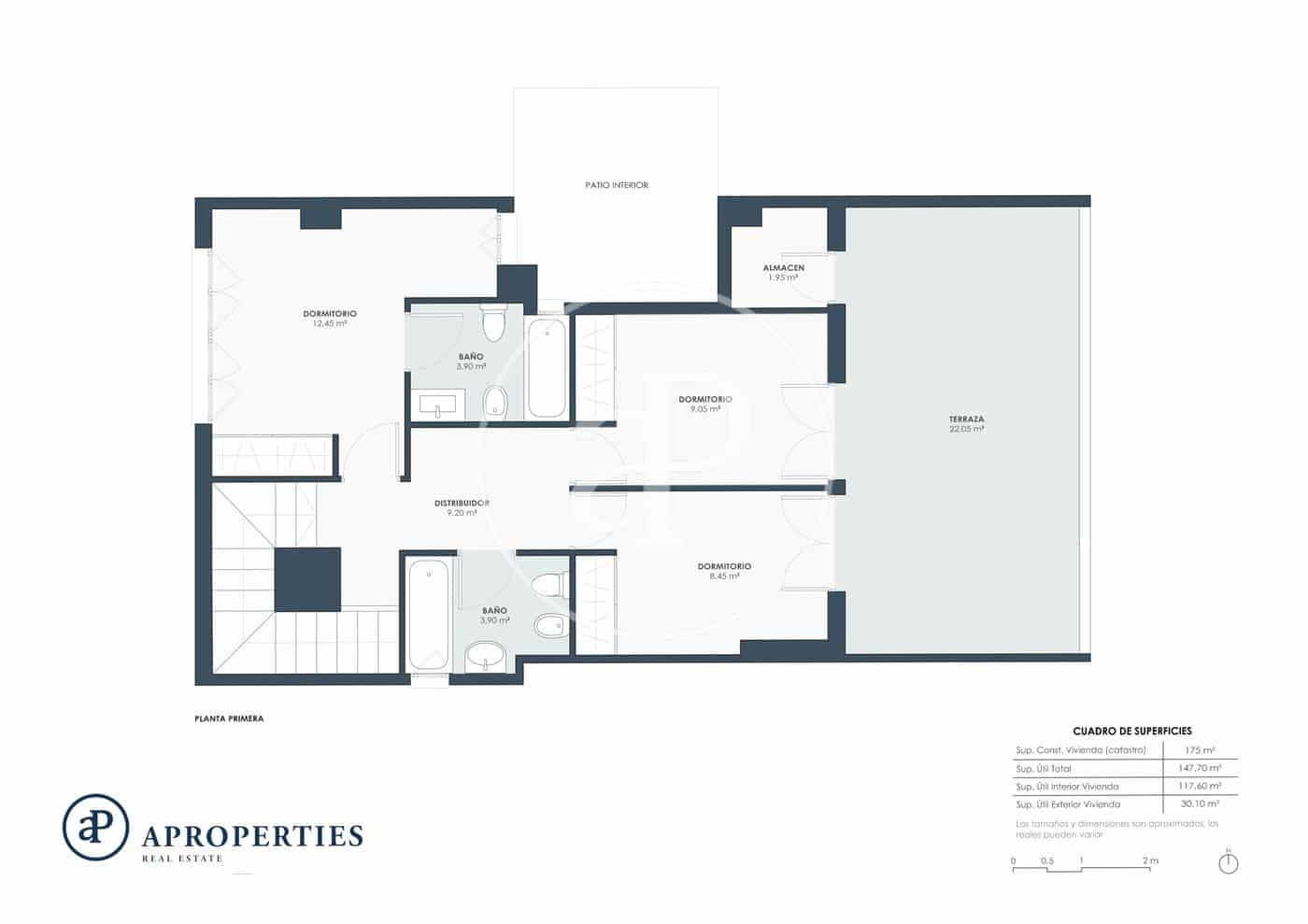 4 slaapkamer Penthouse te koop in Valencia stad met zwembad - € 720.000 (Ref: 9018438)
