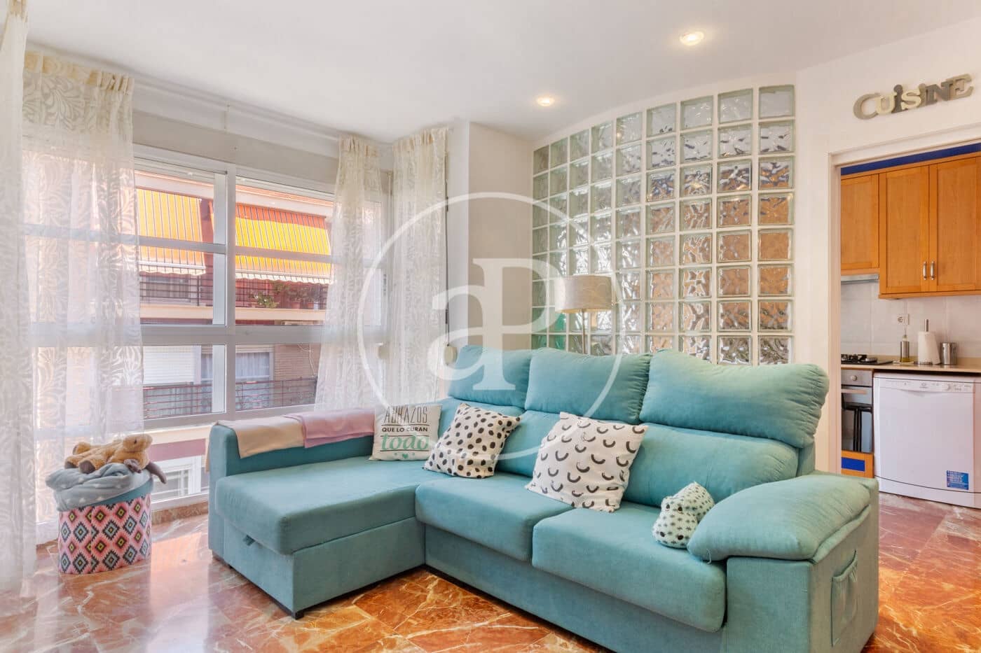 2 Zimmer Apartment zu vermieten in Valencia Stadt - 1.300 € (Ref: 9051367)