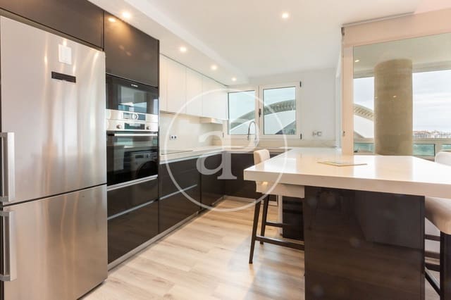 3 chambre Appartement à vendre à Ciutat de les Arts i de les Ciencies, Valence ville avec piscine - 695 000 € (Ref: 9059766)