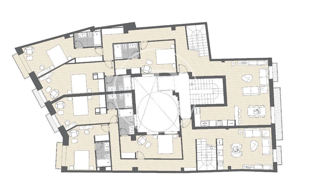 Lejlighed til salg i Valencia by - € 4.500.000 (Ref: 9069086)