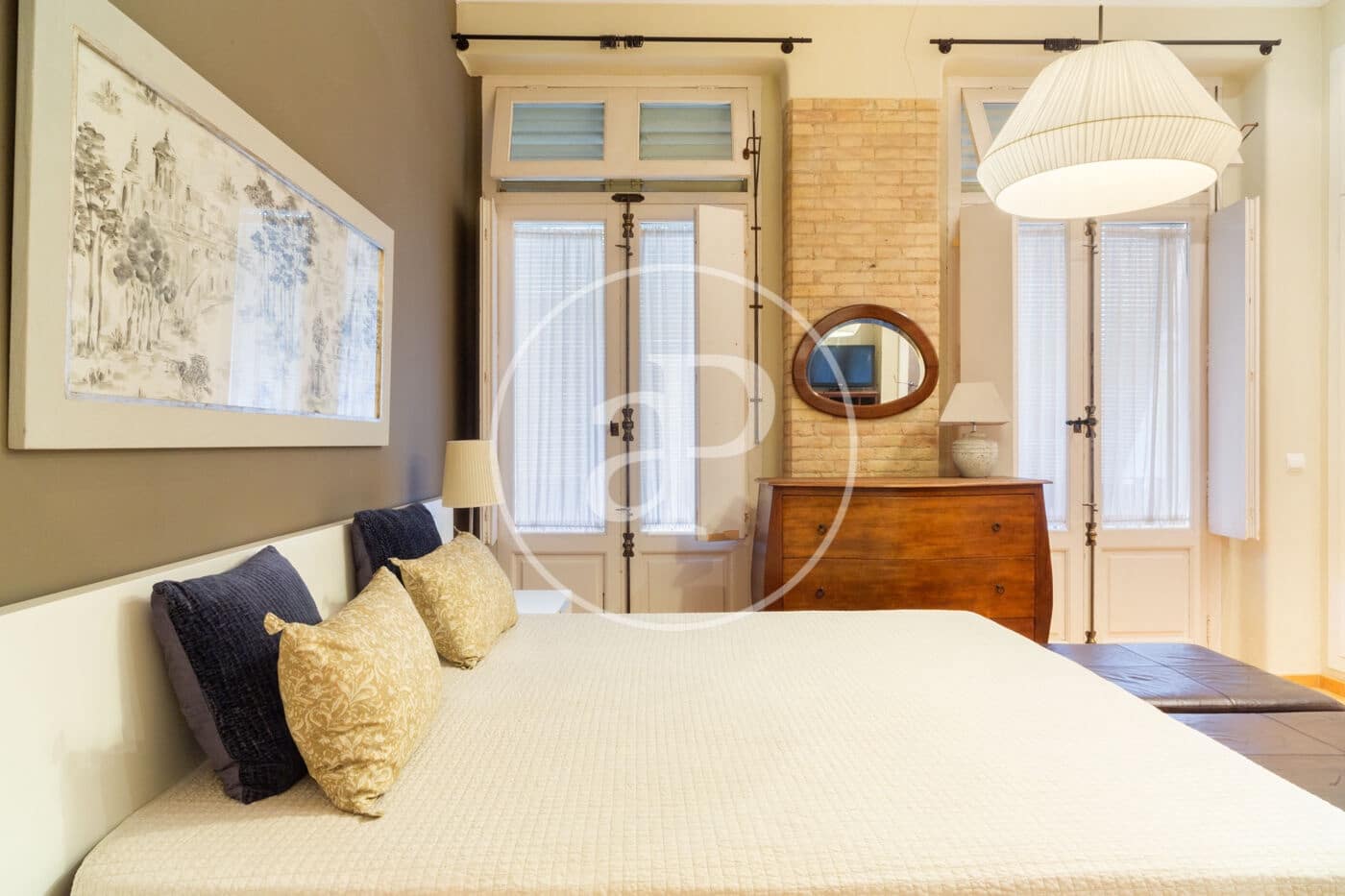 3 quarto Apartamento para arrendar em Valencia cidade - 3 600 € (Ref: 9075188)