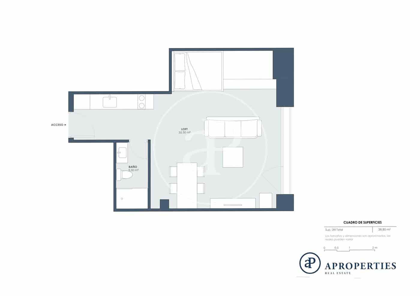 1 slaapkamer Villa te huur in Valencia stad - € 1.200 (Ref: 9078287)