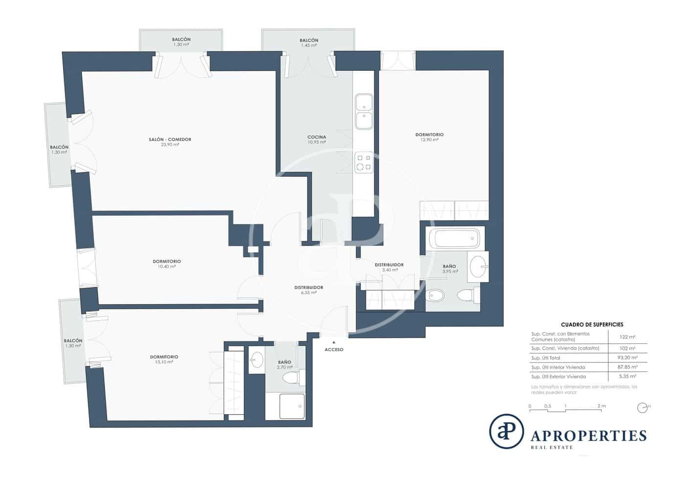 3 slaapkamer Appartement te koop in Valencia stad - € 670.000 (Ref: 9091871)