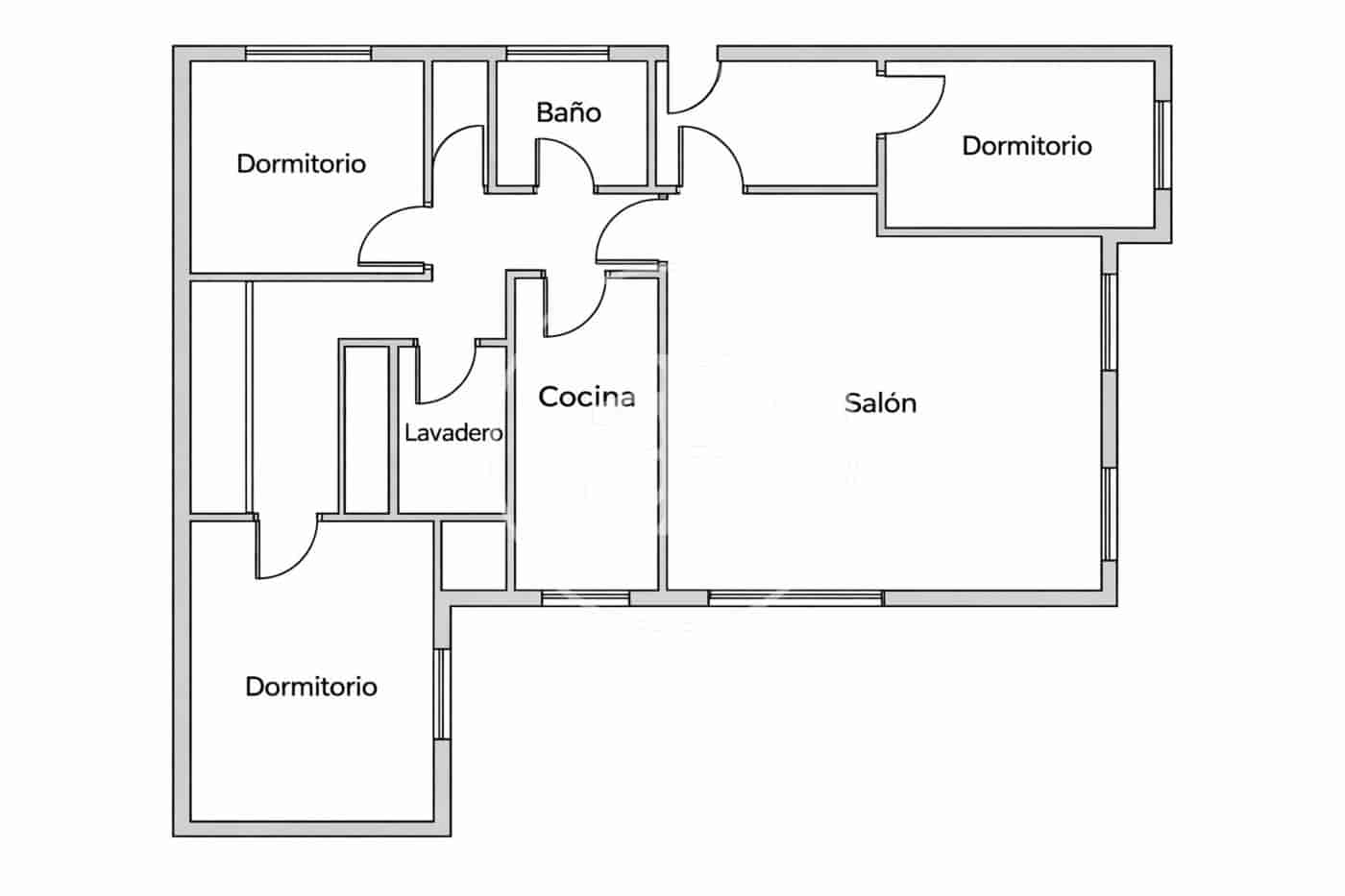 3 bedroom Villa for sale in Alzira with pool - € 250,000 (Ref: 9091873)