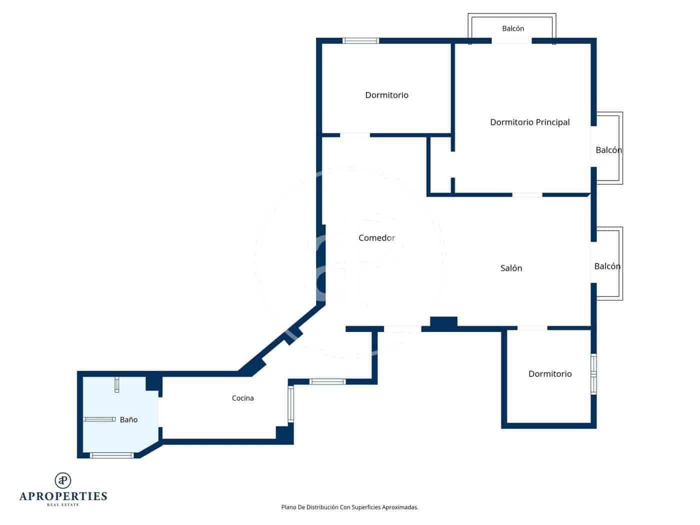 3 bedroom Apartment for rent in Valencia city - € 1,800 (Ref: 9099344)