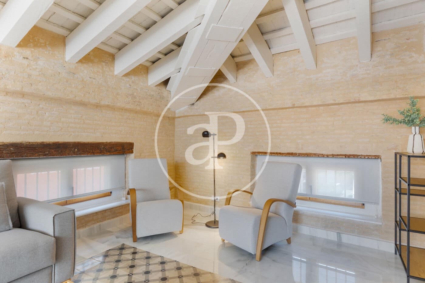 2 quarto Penthouse para arrendar em Valencia cidade - 3 500 € (Ref: 9099346)