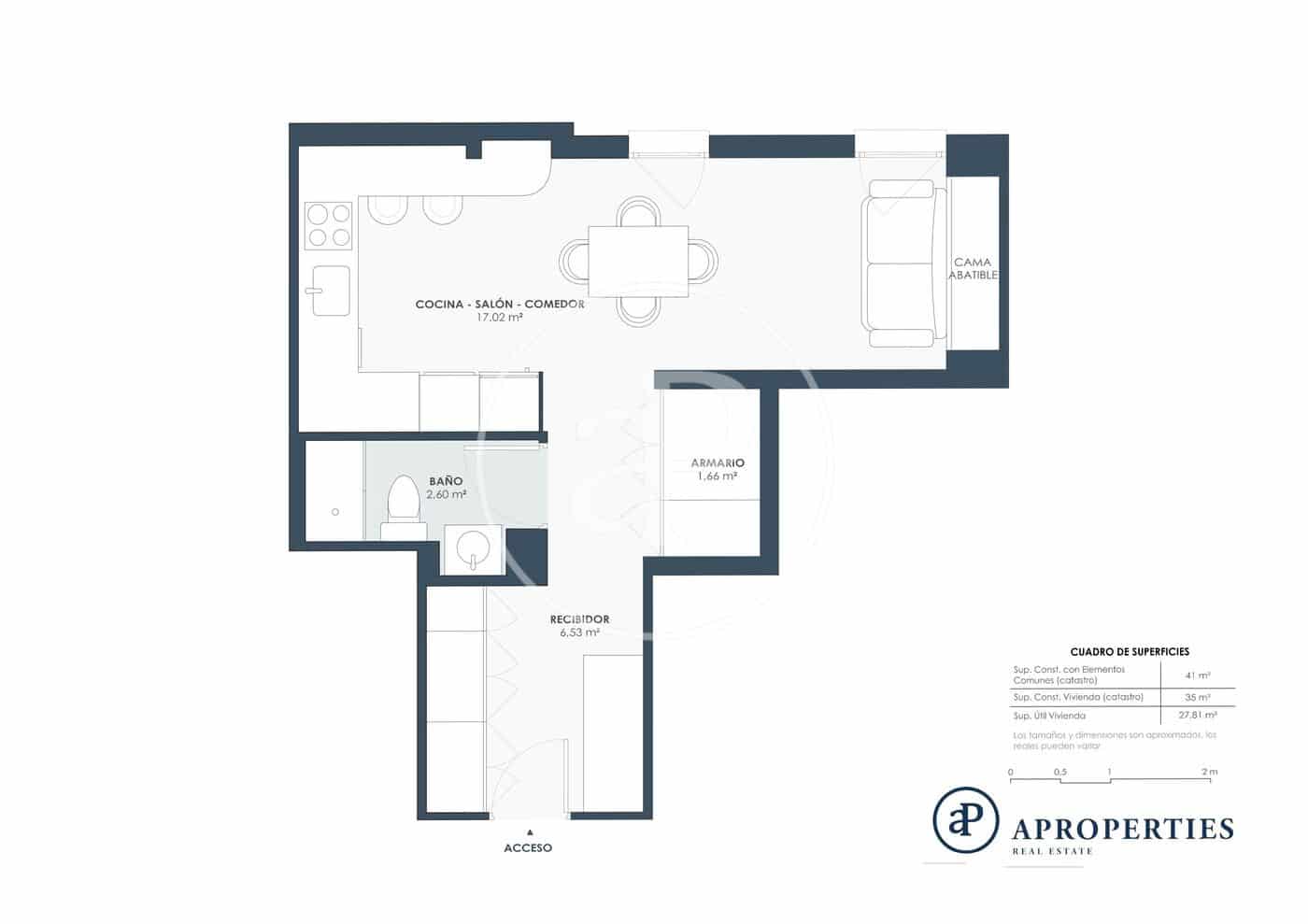 1 soveværelse Lejlighed til salg i Valencia by - € 220.000 (Ref: 9100956)