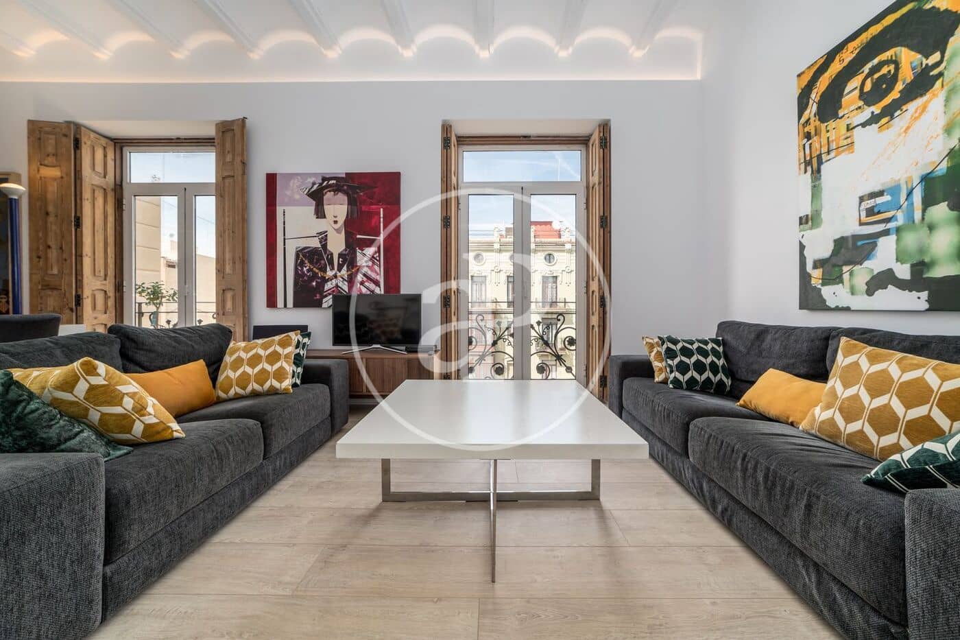 2 soveværelse Lejlighed til leje i Valencia by - € 2.100 (Ref: 9103132)
