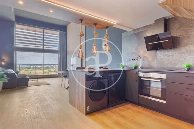 Penthouse de 1 chambre à louer à Vara de Quart, Valence ville - 1 700 € (Ref: 9112598)