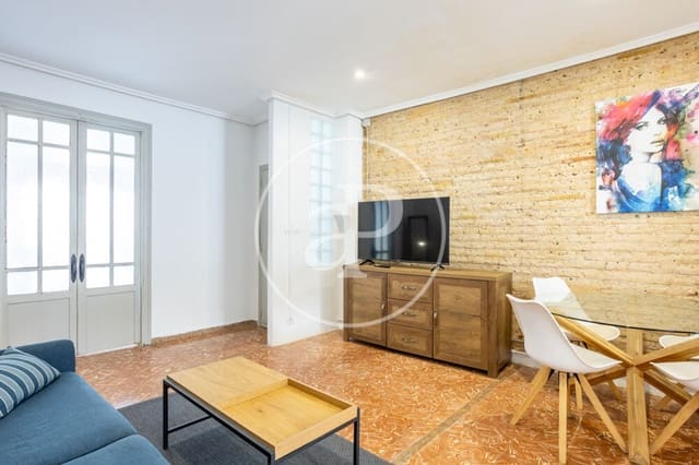 1 soveværelse Lejlighed til leje i Cabanyal-Canyamelar, Valencia by - € 1.300 (Ref: 9116356)