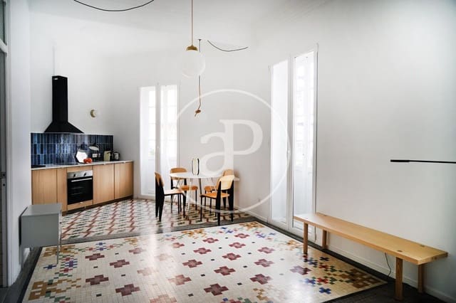 1 soveværelse Lejlighed til leje i Arrancapins, Valencia by - € 1.100 (Ref: 9116357)