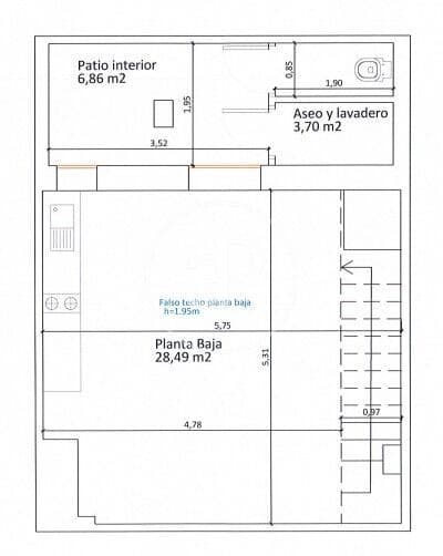 1 soveværelse Lejlighed til salg i Valencia by - € 225.000 (Ref: 9137396)