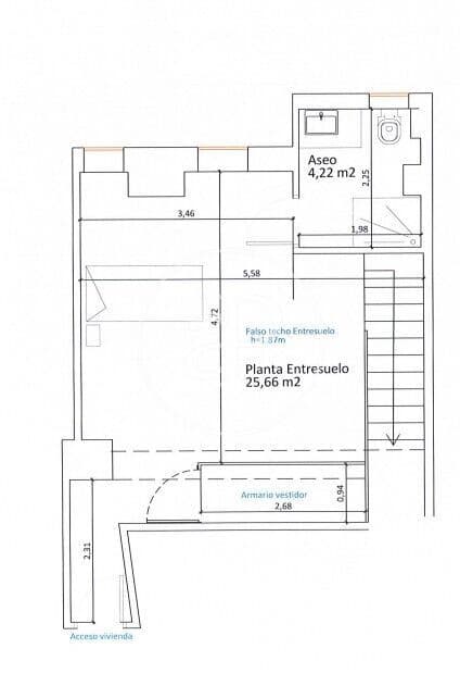 1 soveværelse Lejlighed til salg i Valencia by - € 225.000 (Ref: 9137396)