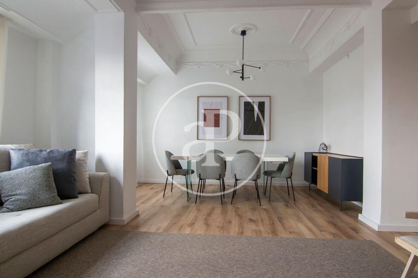 4 sovrum Lägenhet att hyra i Valencia stad - 3 200 € (Ref: 9192573)