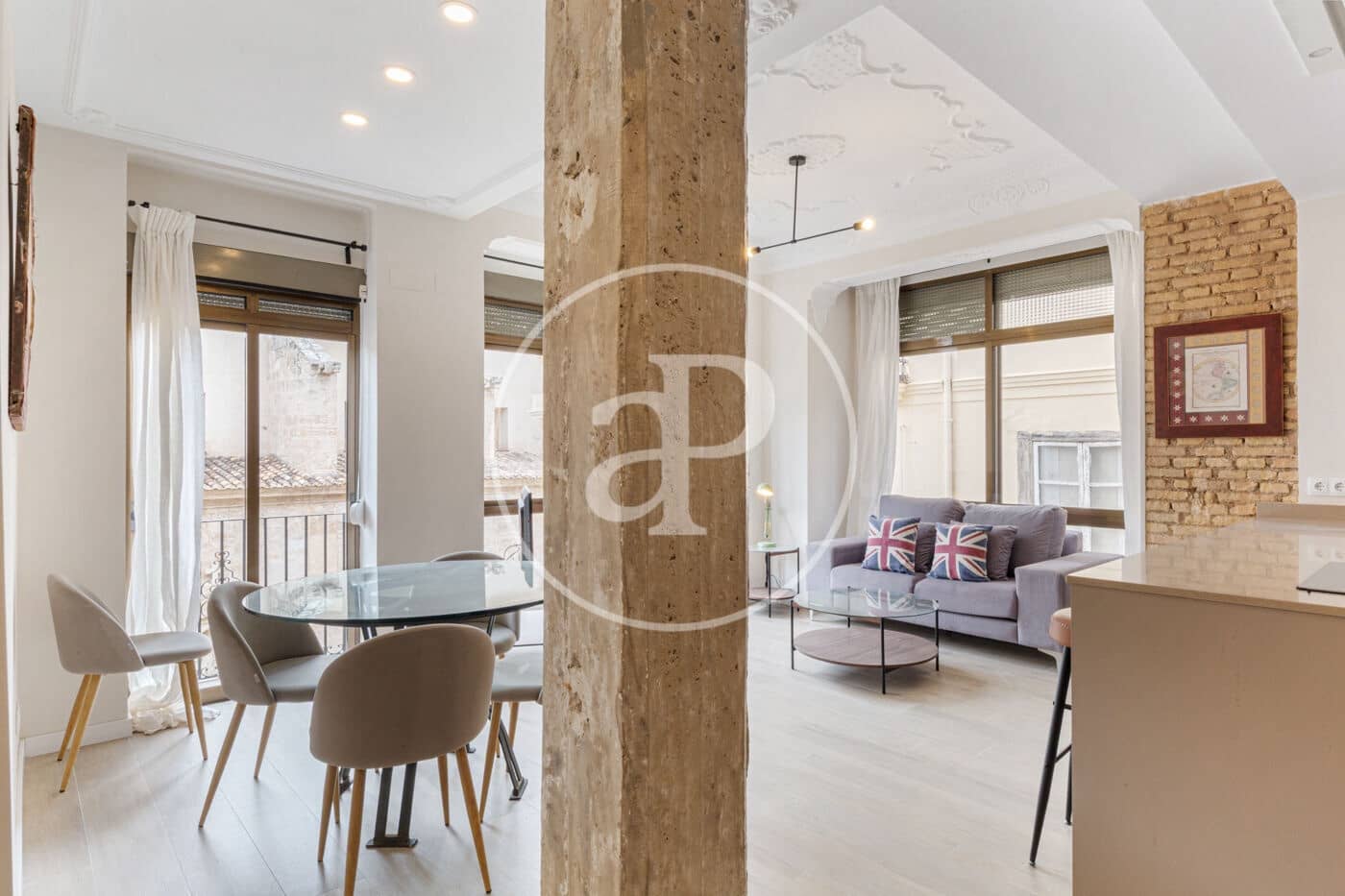 2 sovrum Lägenhet att hyra i Valencia stad - 2 600 € (Ref: 9204850)