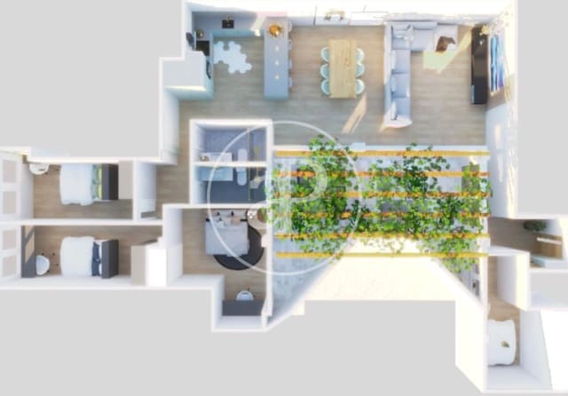 4 camera da letto Appartamento in vendita in Nou Moles, Valencia città - 440.000 € (Rif: 9208585)