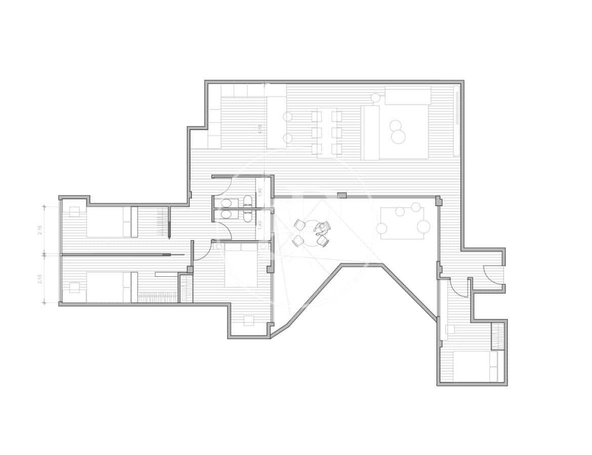4 soveværelse Lejlighed til salg i Valencia by - € 440.000 (Ref: 9208585)
