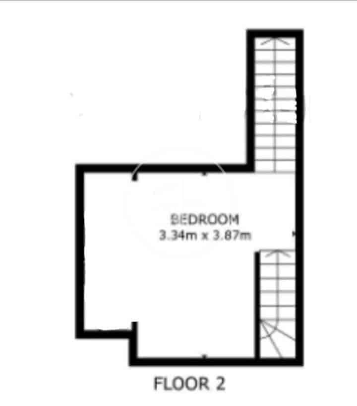 1 soverom Penthouse til leie i Valencia by - € 1 400 (Ref: 9215428)