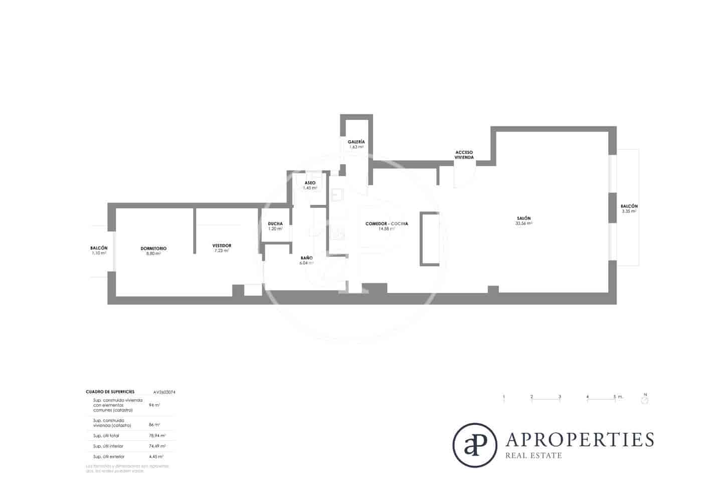 1 bedroom Apartment for rent in Valencia city - € 2,000 (Ref: 9255352)