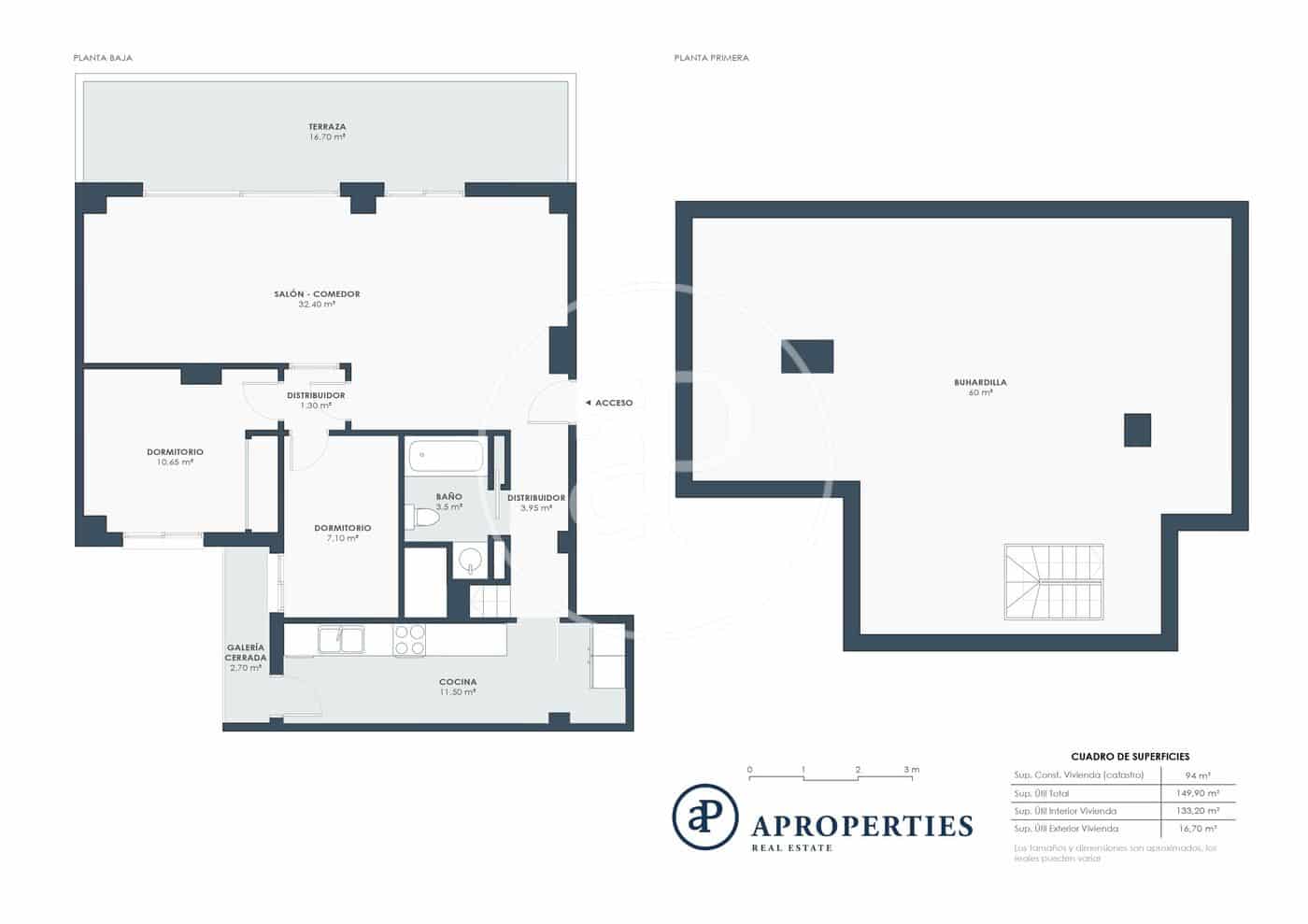 3 soverom Penthouse til salgs i Valencia by med svømmebasseng - € 695 000 (Ref: 9264633)