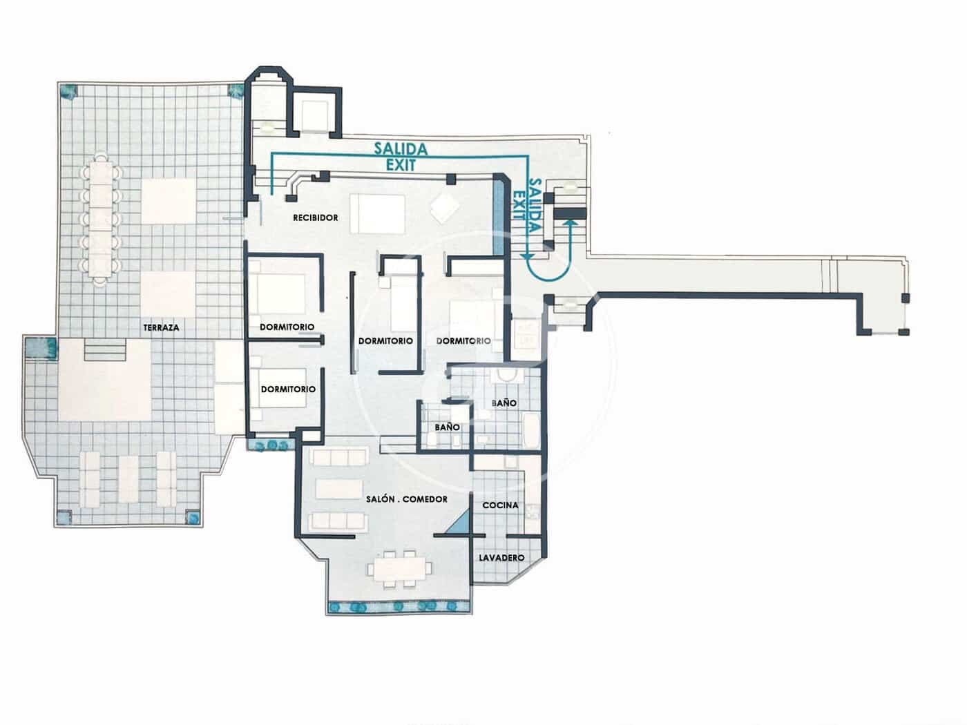 4 makuuhuone Kattohuoneisto vuokrattavana paikassa El Saler mukana uima-altaan - 2 300 € (Ref: 9285559)