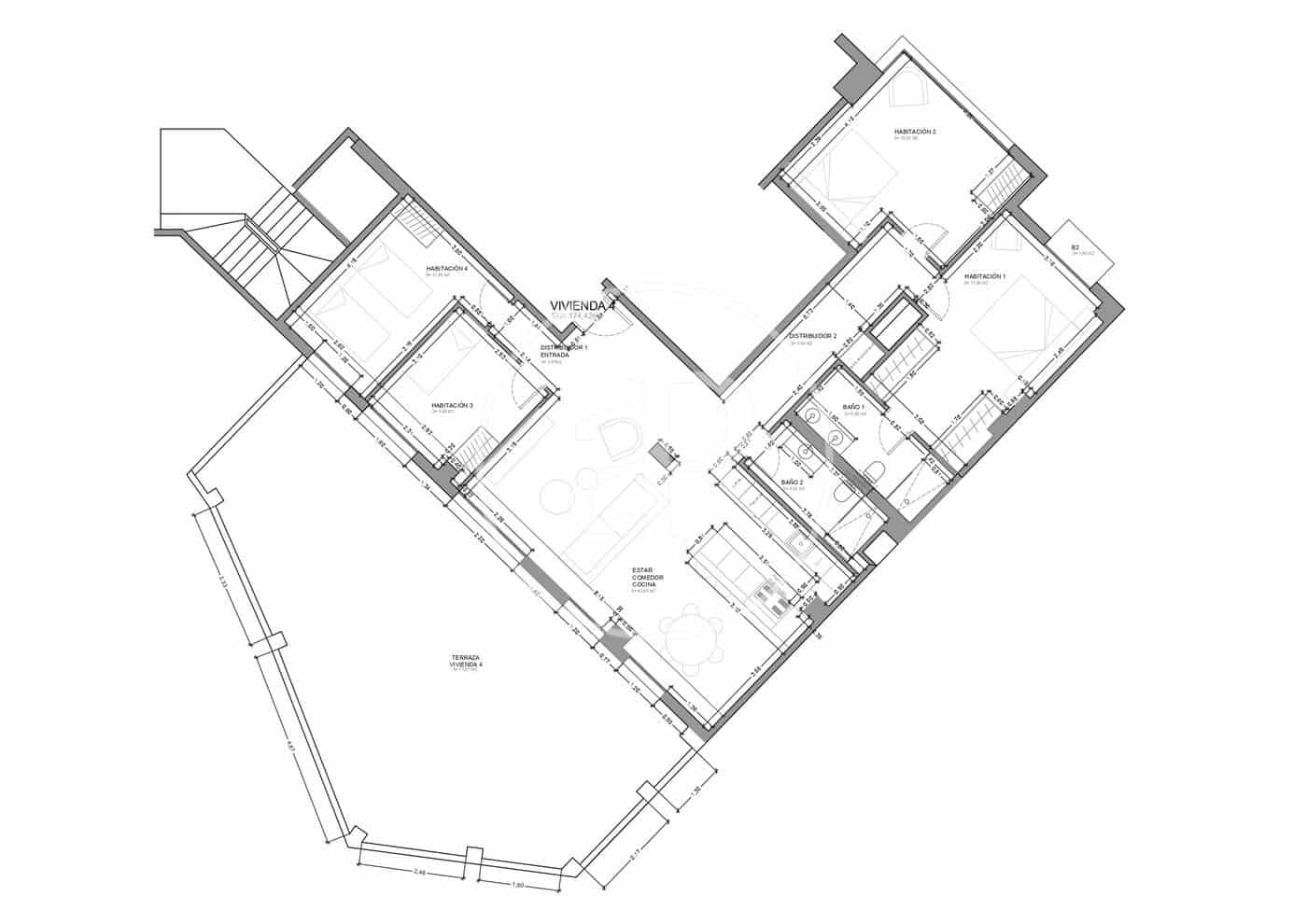 4 sypialnia Apartament na sprzedaż w Miasto Walencja - 700 000 € (Ref: 9294806)