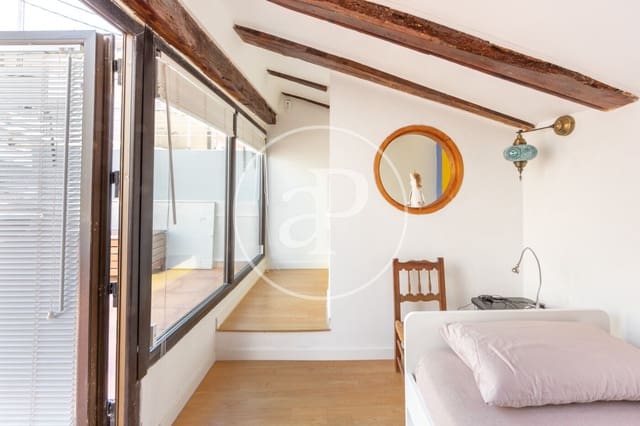 Appartement de 1 chambre à louer à Sant Francesc, Valence ville - 1 400 € (Ref: 9308592)