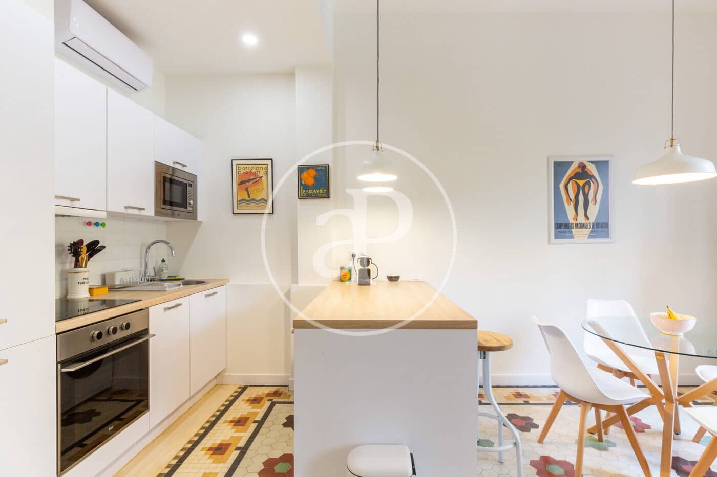 1 quarto Apartamento para arrendar em Valencia cidade - 1 400 € (Ref: 9335033)