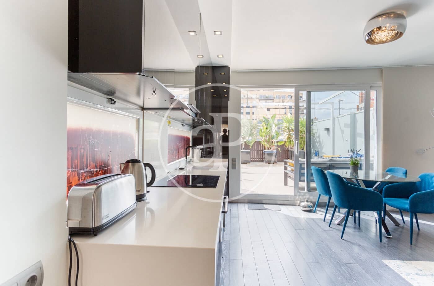 1 camera da letto Attico da affittare in Valencia citta - 1.600 € (Rif: 9353679)