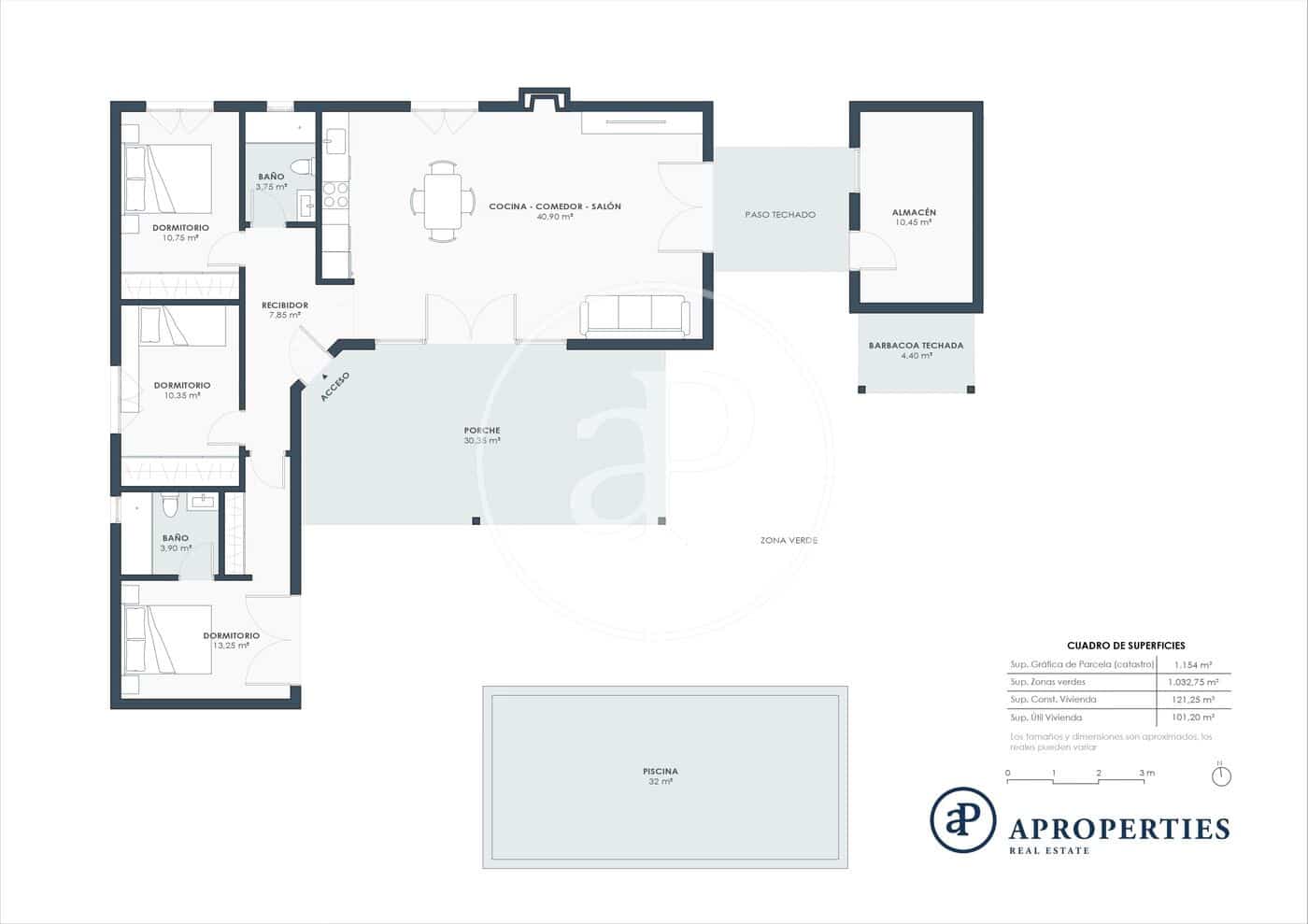 3 slaapkamer Villa te koop in Catadau met zwembad - € 398.000 (Ref: 9362683)