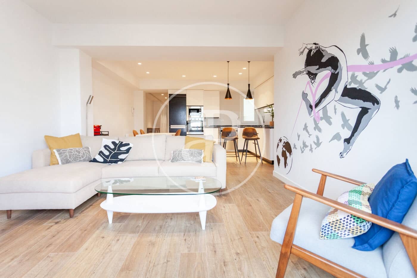 3 sovrum Lägenhet att hyra i Valencia stad - 1 900 € (Ref: 9379116)