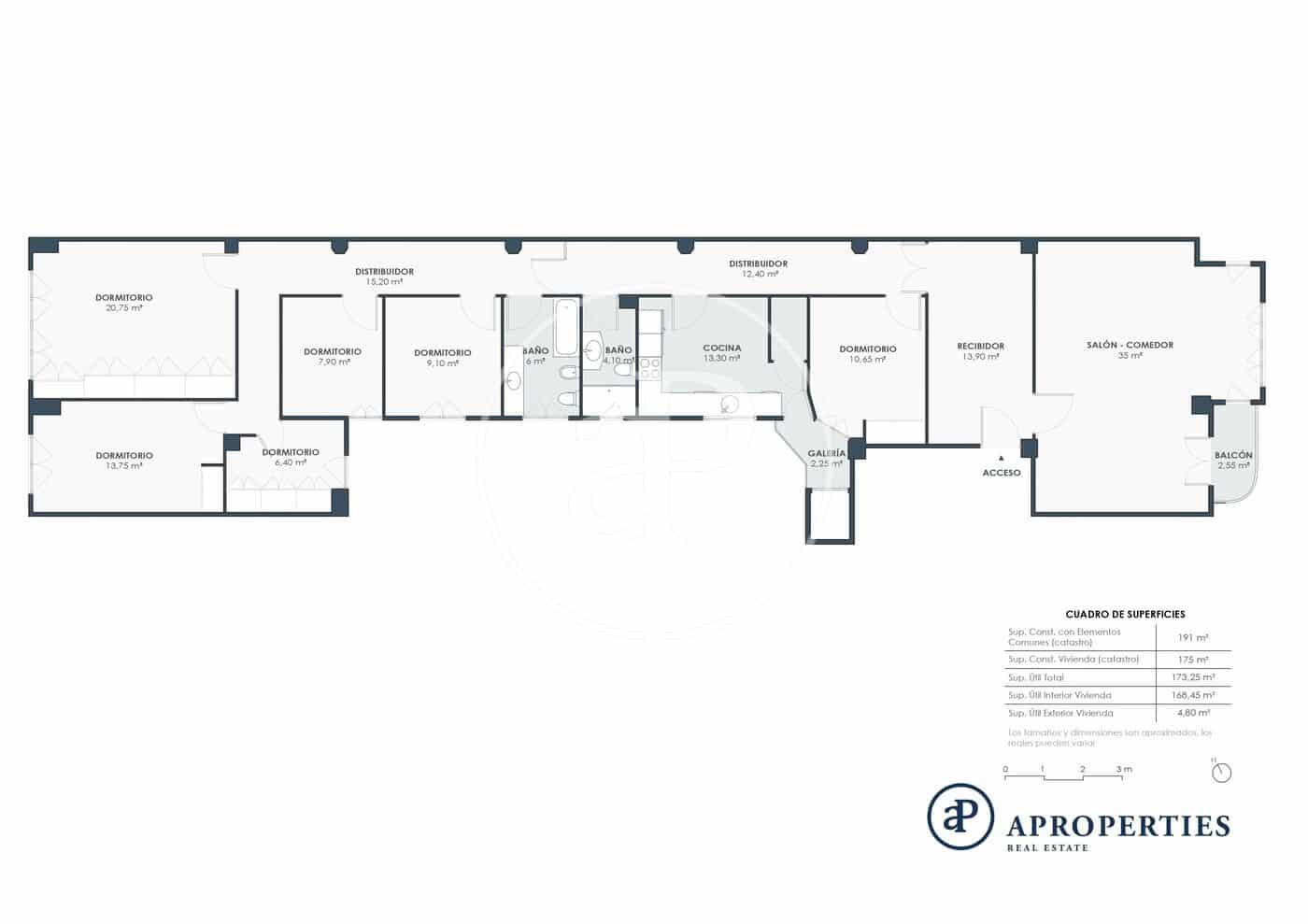 5 chambre Appartement à vendre à Valence ville - 640 000 € (Ref: 9414197)