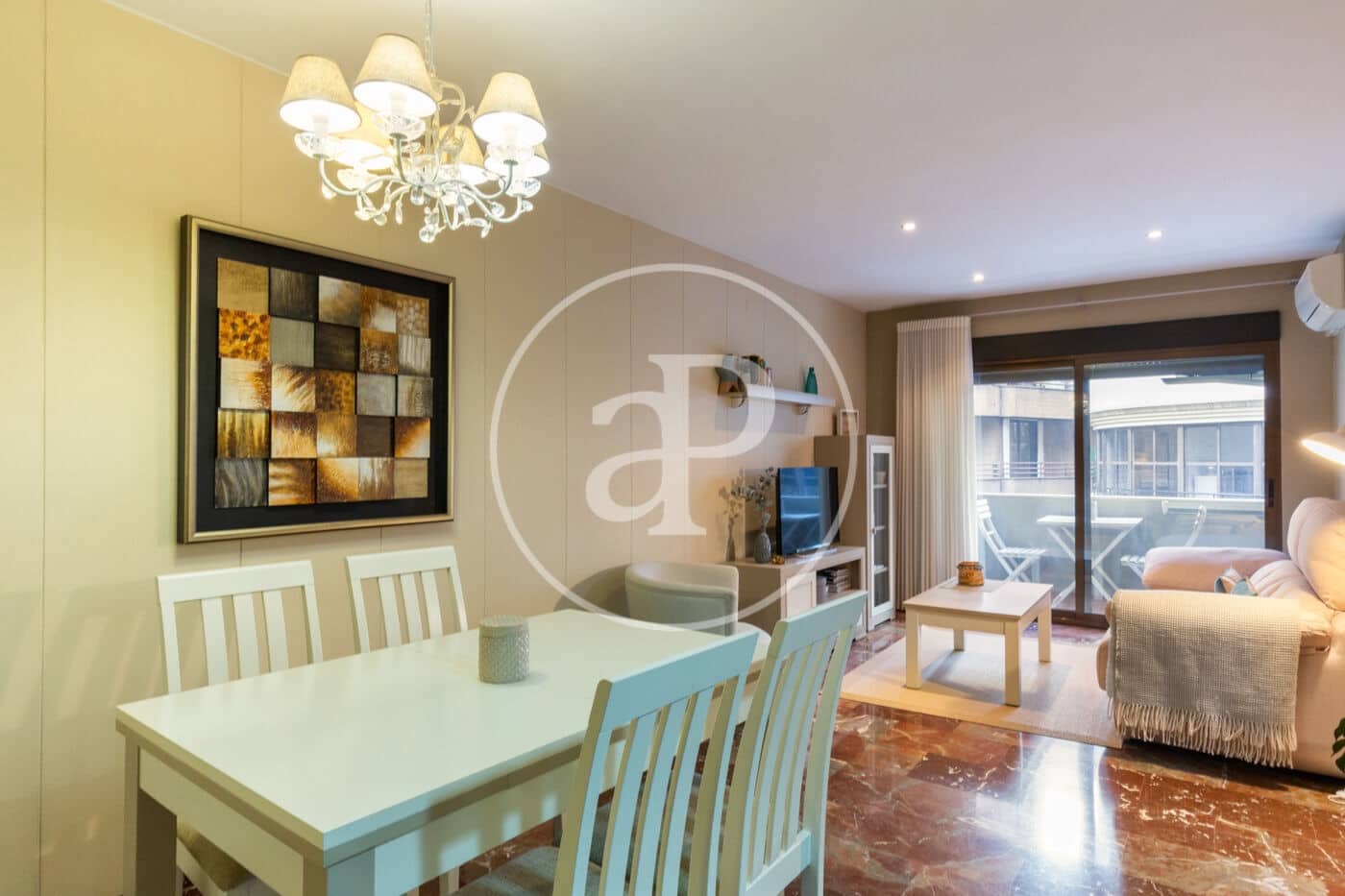 1 makuuhuone Huoneisto vuokrattavana paikassa Valencia kaupunki - 1 400 € (Ref: 9423892)