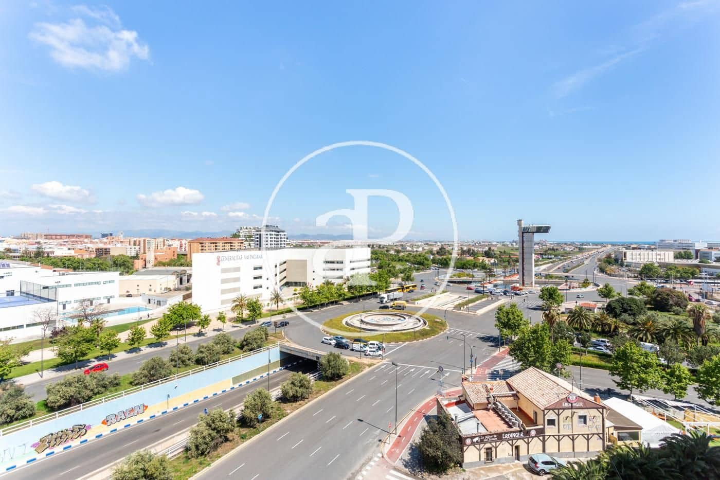 1 makuuhuone Huoneisto vuokrattavana paikassa Valencia kaupunki - 1 100 € (Ref: 9427299)