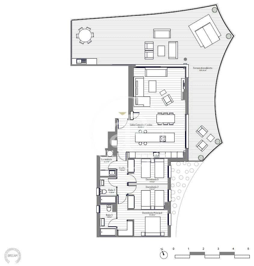 3 chambre Appartement à vendre à Valence ville avec piscine - 1 300 000 € (Ref: 9433615)