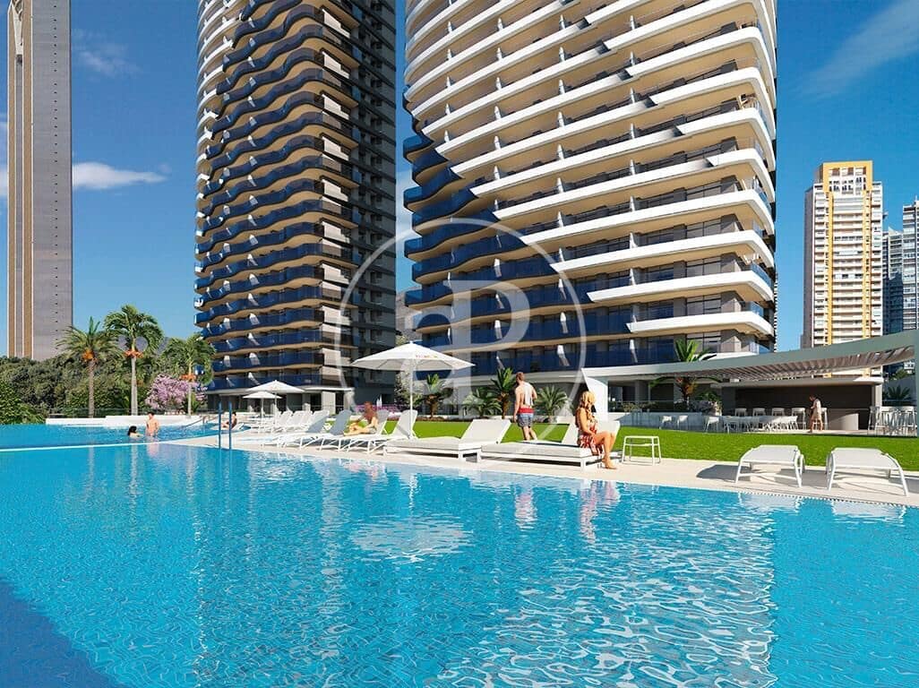 2 soverom Leilighet til salgs i Benidorm med svømmebasseng - € 795 000 (Ref: 9451101)