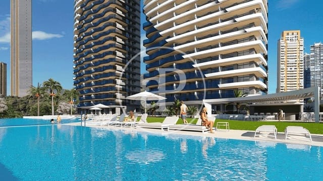2 soverom Leilighet til salgs i Playa Poniente, Benidorm med svømmebasseng - € 795 000 (Ref: 9451101)