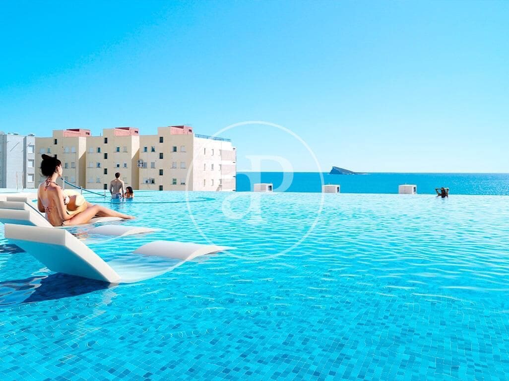 2 soverom Leilighet til salgs i Benidorm med svømmebasseng - € 795 000 (Ref: 9451101)