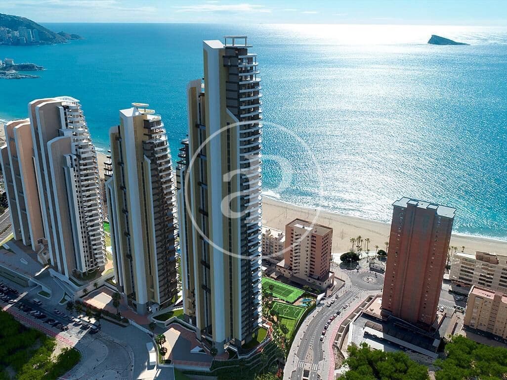2 soverom Leilighet til salgs i Benidorm med svømmebasseng - € 795 000 (Ref: 9451101)