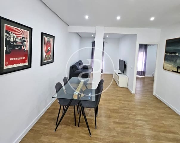 2 soveværelse Lejlighed til leje i Cabanyal-Canyamelar, Valencia by - € 1.250 (Ref: 9491499)