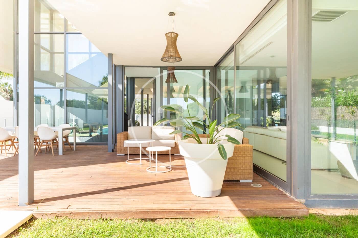 Chalet de 4 habitaciones en Bétera en alquiler con piscina - 4.500 € (Ref: 9502447)