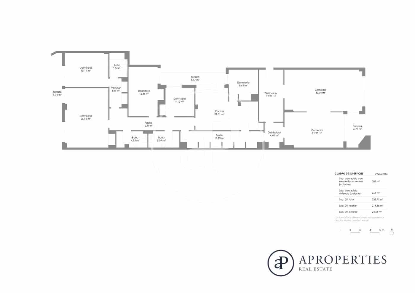 5 camera da letto Appartamento in vendita in Valencia citta - 1.350.000 € (Rif: 9504359)