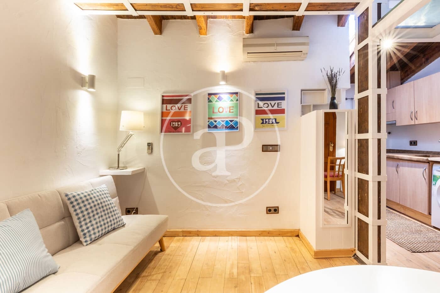 1 sovrum Takvåning att hyra i Valencia stad - 1 500 € (Ref: 9504363)