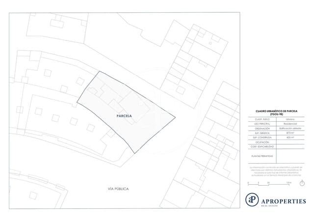 Rakentamaton maa myytävänä paikassa Pueblo, Calpe / Calp - 895 000 € (Ref: 9525676)