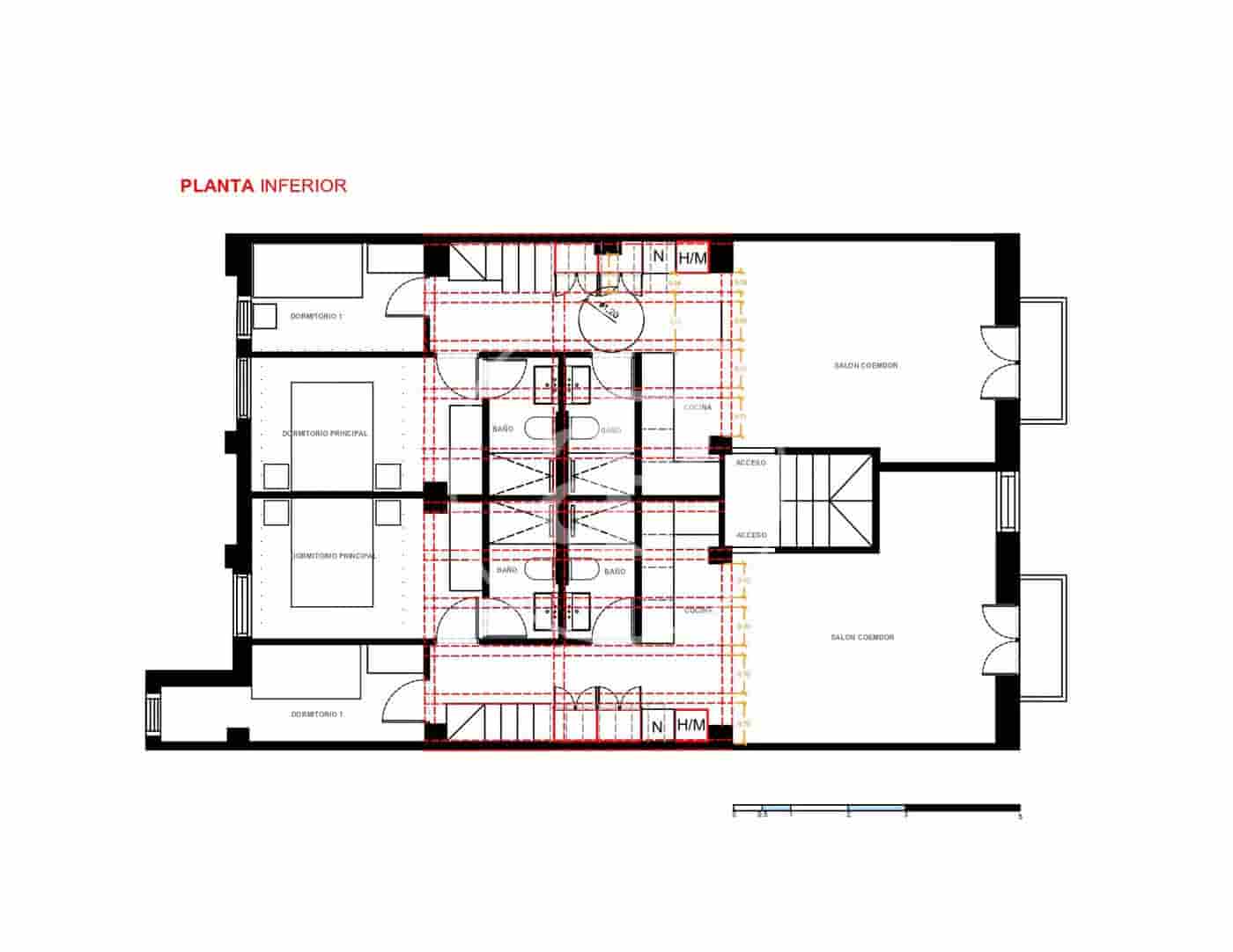 2 quarto Apartamento para venda em Valencia cidade - 390 000 € (Ref: 9525677)
