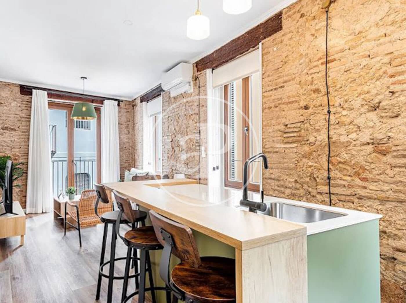 1 soveværelse Lejlighed til leje i Valencia by - € 2.100 (Ref: 9525682)